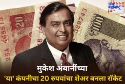 मालामाल झाले गुंतवणूकदार! मुकेश अंबानींच्या ‘या’ कंपनीचा 20 रुपयांचा शेअर बनला रॉकेट