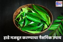 Health Tips: कढीपत्त्यासोबत जरूर खा ‘हे’ पदार्थ; हाडे होतील मजबूत आणि ताकदही 10 पटीने वाढेल
