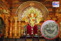 Lalbaugcha Raja 2025 : डॉलर स्वरुपात लालबागच्या राजाला दान; पहिल्याच दिवशी 58 लाख जमा