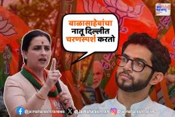 आदित्य ठाकरेंकडून दिल्लीत राहुल गांधींची हुजरेगिरी; भाजपा नेत्या चित्रा वाघ यांची जोरदार टीका
