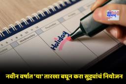Holiday’s In 2026 : कर्मचाऱ्यांसाठी आनंदाची बातमी ! 2026 मधील सुट्ट्यांचे कॅलेंडर जाहीर; पाहा संपूर्ण यादी