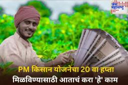 PM किसान योजनेचा 20 वा हप्ता मिळविण्यासाठी ‘हे’ काम करा; अन्यथा मिळणार नाही लाभ