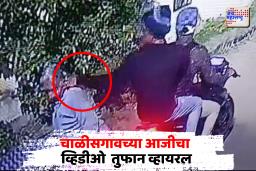सोनसाखळी चोरट्यांसमोर आजीने दाखविली हिंमत, Video Viral