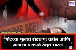 Junnar Crime: लग्नाचा हट्ट, जमिनीचा वाद अन् संतापाचा स्फोट; मुलानेच वडील-भावाला दगडाने ठेचून संपवलं
