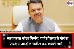 Govt Decision: राज्य सरकारचा मोठा निर्णय; धार्मिक, सामाजिक आंदोलकांवरील 44 खटले मागे