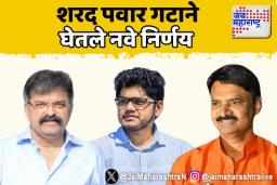जितेंद्र आव्हाड, रोहित पाटलांवर महत्त्वाची जबाबदारी; शरद पवार गटाने घेतले नवे निर्णय
