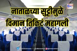 नाताळच्या सुट्टीत विमान तिकिटांची वाढली किंमत