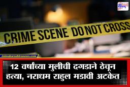 Wardha Crime: 12 वर्षांच्या चिमुरडीची दगडाने ठेचून निर्घृण हत्या, आरोपी राहुल मडावी गजाआड; वर्ध्यात नेमकं काय घडलं?