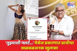 ज्येष्ठ अभिनेत्याचा फ्लर्टिंग मेसेज? अभिनेत्री प्राची पिसाटच्या पोस्टने उडवली खळबळ