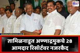 Tamil Nadu Election 2026:  तामिळनाडूत राजकारण तापलं! रंगलं ‘रिसॉर्ट पॉलिटिक्स’, अण्णाद्रमुकचे 28 आमदार वॉच मोडवर