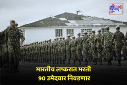 Indian Army Recruitment 2025 : भारतीय लष्करात अधिकारी बनण्याची संधी; अर्ज करण्याची प्रक्रिया, वयोमर्यादा वाचा एका क्लिकवर