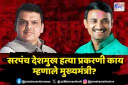 सरपंच देशमुख हत्या प्रकरणी काय म्हणाले मुख्यमंत्री?