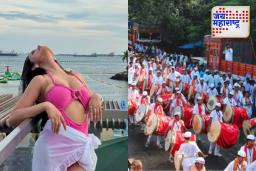Ganesh Visarjan 2025: मुंबईत गणेश विसर्जनावर ‘या’ अभिनेत्रीने व्यक्त केला संताप; नेटिझन्सचा पलटवार; ‘असे लोक मुंबईत राहण्याच्या लायकीचे …