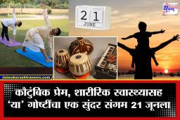 21 June 2026 : एकाच दिवशी 5 महत्त्वाच्या गोष्टी; 21 जून 2026 चा रविवार का असणार आहे खास?