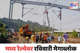 मध्य रेल्वेवर रविवारी सीएसएमटी-विद्याविहार दरम्यान मेगाब्लॉक, असे असेल वेळापत्रक