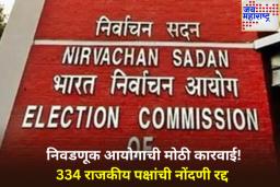 बिहार निवडणुकीपूर्वी निवडणूक आयोगाची मोठी कारवाई; 334 पक्षांची नोंदणी रद्द