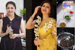 Hair Growth Tips: केस लांब, जाड होण्यासाठी ‘या’ पाच पदार्थांचं तेल बनवा, भाग्यश्रीने सांगितला रामबाण उपाय