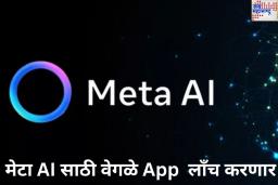 मेटा AI साठी वेगळे अॅप लाँच करणार; ChatGpt आणि Gemini ला देणार टक्कर