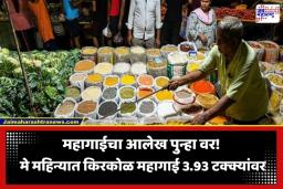 Retail Inflation: सर्वसामान्यांच्या खिशाला कात्री! मे महिन्यात किरकोळ महागाई 3.93 टक्क्यांवर; कोणाला बसला सर्वाधिक फटका?