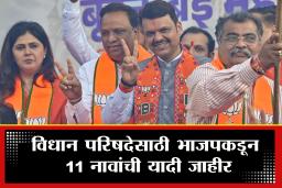 BJP Candidate List: विधान परिषदेसाठी भाजपचं ठरलं! सुप्रिया सुळेंच्या व्याहीपासून तनपुरेंपर्यंत 11 जण फायनल