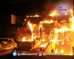 पुण्यात मुलींच्या वसतिगृहात भीषण आग