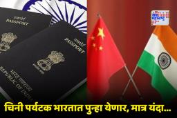 India-China Relations : भारताचा मोठा निर्णय! चिनी पर्यटकांसाठी पर्यटन व्हिसा पुन्हा सुरू
