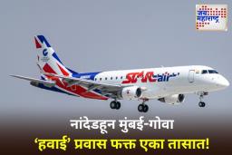 Nanded Mumbai Flight: नांदेडकरांसाठी आनंदाची बातमी!  ‘या’ दिवसापासून सुरू होणार मुंबई-गोवा थेट विमानसेवा