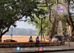 शिवाजी पार्कमधील धुळीपासून नागिरकांना मुक्ती