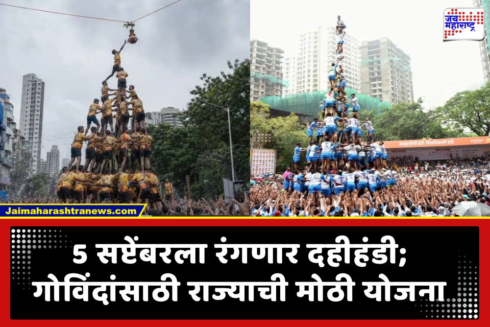 Dahihandi 2026: गोविंदांना राज्य सरकारचे 10 लाखांचे ‘सुरक्षा कवच’; विम्याचा लाभ कसा घ्यायचा? जाणून घ्या प्रक्रिया