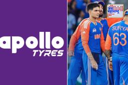 Apollo Tyres Shares  :  कंपनीचं नाव टीम इंडियाच्या जर्सीवर झळकले, शेअर्सना मिळाली जोरदार उसळी