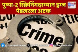 पुष्पा-2 स्क्रिनिंगदरम्यान ड्रग्ज पेडलरला अटक
