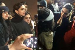 JNU मध्ये दीपिका पदुकोण, social media वर गदारोळ