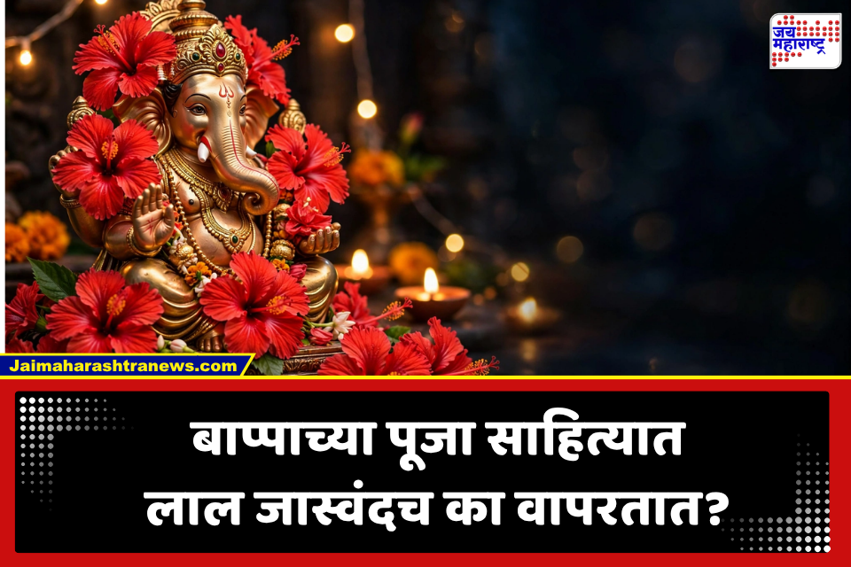 Ganesh Chaturthi 2026: लाडक्या बाप्पाला लाल जास्वंद अतिप्रिय का आहे?  यामागील पौराणिक कथा आणि कारण जाणून घ्या..
