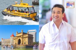 गेट वे ऑफ इंडिया ते नवी मुंबई विमानतळ वॉटर टॅक्सी प्रस्तावाला गती; मंत्री नितेश राणे यांचे बंदरे विभागाला नियोजनाचे आदेश