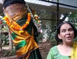 पुण्यात चक्क झाडाचं  डोहाळे जेवण!