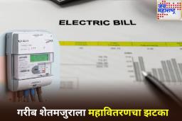 दोन बल्ब, पण बिल थेट 77 हजार! चंद्रपूरमधील कुटुंबाला विजबिलाचा जबर झटका