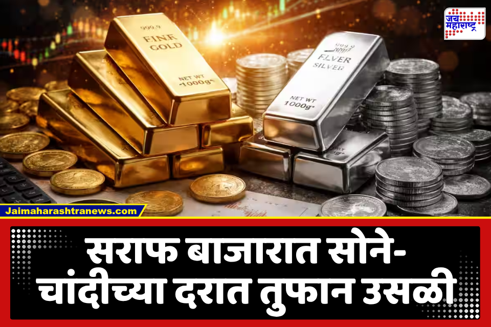 Gold – Silver Rate : सोने-चांदीचे दर कडाडले! 24 तासांत सोनं 2,530 तर चांदी 4 हजारांनी महाग; ग्राहकांमध्ये चिंता