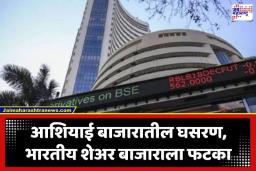 Stock Market Today: शेअर बाजारात ‘लाल निशाण’; सेन्सेक्स-निफ्टीची घसरण, गुंतवणूकदारांची धाकधूक वाढली