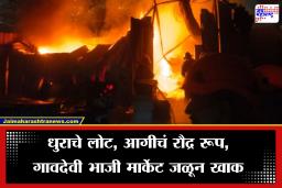 Thane Fire: मोठी बातमी! ठाण्यातील गावदेवी भाजी मार्केट इमारतीला आग; मोठं नुकसान, जिवीतहानी टळली