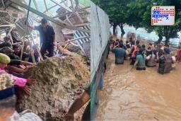 Jammu Landslide : भयंकर ! निसर्गाचं रौद्ररूप, वैष्णोदेवी मार्गावर भूस्खलन, मृतांचा आकडा 32 वर, बचावकार्य सुरु