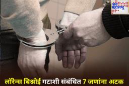 ठाणे पोलिसांची गँगस्टर टोळीवर कारवाई; लॉरेन्स बिश्नोई गटाशी संबंधित 7 गुंड गजाआड