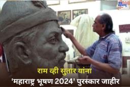 Maharashtra Bhushan Award 2024: राम व्ही सुतार यांना ‘महाराष्ट्र भूषण 2024’ पुरस्कार जाहीर