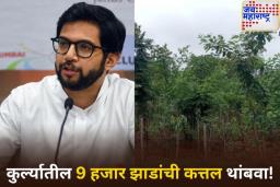 कुर्ल्यातील 9000 झाडांची कत्तल थांबवा! आदित्य ठाकरेंची केंद्रीय पर्यावरण मंत्र्यांकडे मागणी