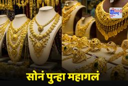 Gold RateToday: सोन्याच्या भावात झपाट्याने वाढ! आजचा 10 ग्रॅमचा दर पाहून थक्क व्हाल