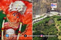 नवरात्रोत्सवात सप्तशृंगी देवीचं २४ तास दर्शन