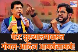मुंबईतील पेटंट मुख्यालय दिल्लीला नेणार? आदित्य ठाकरे-पीयूष गोयल यांच्यात खडाजंगी