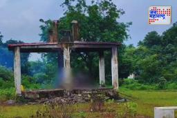 Wardha News : मृतदेहावर अंत्यसंस्कार सुरू असतानाच कोसळलं स्मशानभूमीचं छत