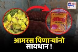 आमरस पिणाऱ्यांनो सावधान ! सडक्या आंब्यांपासून आमरस बनत असल्याचं उघड