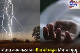 Nagpur Tragedy: नागपूरमध्ये वीज कोसळून आई-मुलासह तिघांचा दुर्दैवी मृत्यू