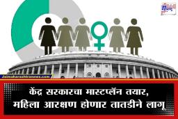 Women’s Reservation Bill: नारी शक्तीचा एल्गार! सीमांकनापूर्वीच महिला आरक्षण होणार लागू? केंद्र सरकारच्या हालचालींना वेग